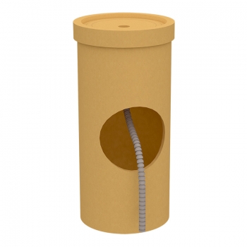 Основание керамическое для отвода конденсата MULTIkeram, 500 мм, с отверстием и трубкой
